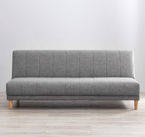 Saki Sofa Bed Abu-Abu Muda - Gambar 3