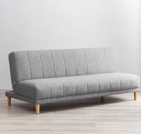 Saki Sofa Bed Abu-Abu Muda - Gambar 2